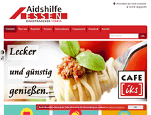 Tablet Screenshot of aidshilfe-essen.de